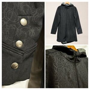 Y2K CLOUDVEIL Soft Shell Hooded Coat Techwear Outdoor Minimalist